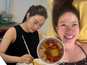 Làm đẹp - Minh Hằng sắp sinh tròn mũm mĩm vẫn đẹp mơn mởn, được chồng chăm chút, làm đẹp từ trong ra ngoài