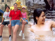 Thời trang - Hoa hậu có cảnh tắm suối năm 16 tuổi, U50 càng kín đáo, đưa 3 con đi học ăn diện giản dị như bao mẹ Việt