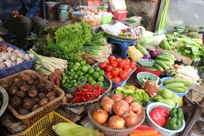 Việt Nam rất đa dạng và phong phú các loại rau quả theo mùa. (Ảnh minh họa)