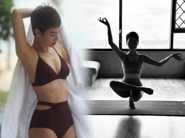 Showbiz Việt có "nữ thần yoga", đẻ hai lứa mà nhan sắc vẫn đẹp mòn con mắt