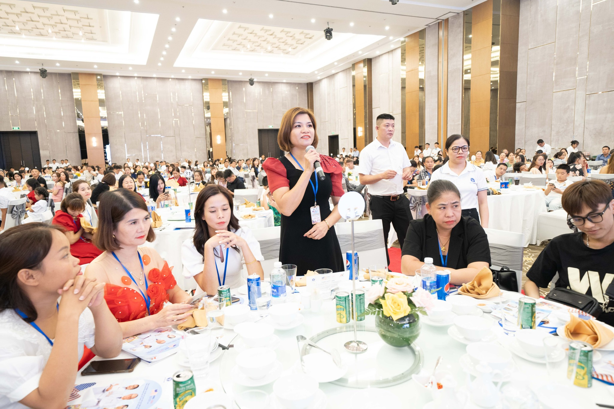 Nhiều câu hỏi về suy dinh dưỡng ở trẻ em đã được các chuyên gia giải đáp tại buổi đào tạo