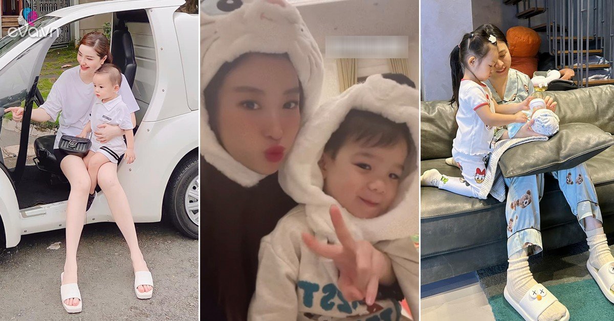 View - Dâu hào môn làm mẹ bỉm: Bảo Thy bế con vẫn ''khư khư túi hiệu, Đàm Thu Trang bình dân hết cỡ