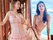 Thời trang - Hồng Diễm diện váy kín đáo vẫn lấp ló tuyệt phẩm "bẻ cong vạn vật", được khen Tây Thi Việt Nam