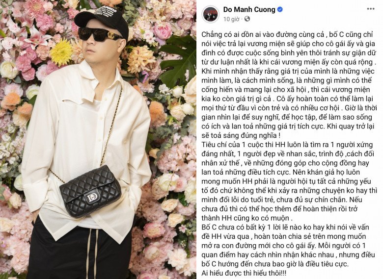 View - Bố Ý Nhi khóc xin cho con gái cơ hội, Đỗ Mạnh Cường lần nữa khuyên nàng Hậu trả vương miện