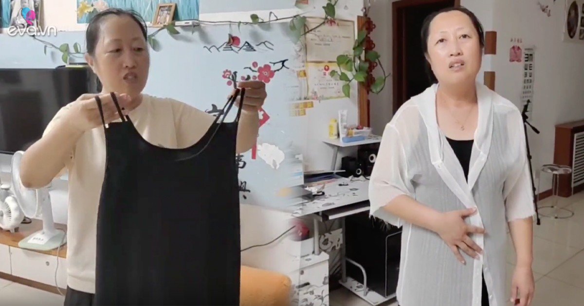 View - Săn sale chiếc váy chưa đến 50 nghìn đồng, bà mẹ U50 hí hửng mặc thử, chồng thấy đòi cởi ra ngay