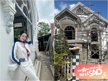 Hoa hậu tuổi 33 xây biệt thự to cho bố mẹ ở quê, được bạn trai tặng nhà nhưng không ăn bám đại gia