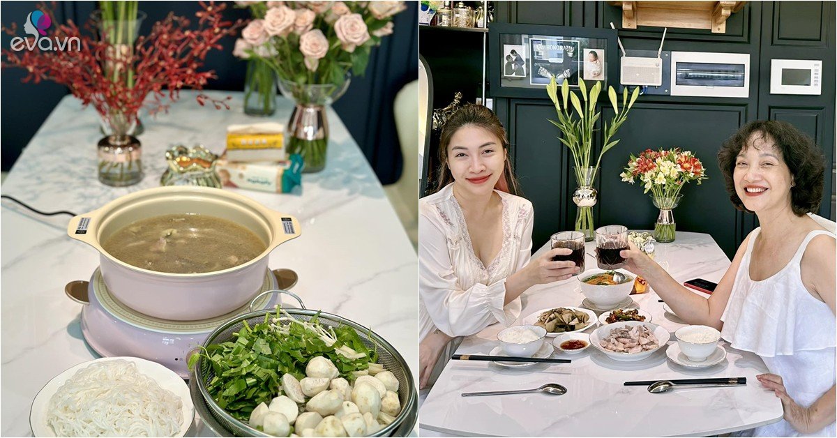 Gallery - Ca sĩ nhà 6 tỷ ăn cùng giúp việc cũng phải bày biện đẹp, NSND Lê Khanh đến nhà ăn chực