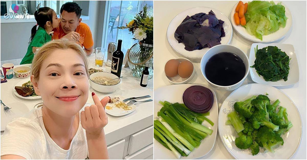 View - Ca sĩ tự nhận nghèo nhất Việt Nam khoe thực đơn cơm trưa chồng Việt kiều nấu cho con gái ở Mỹ nhìn mà thương, ai cũng lắc đầu không ăn được