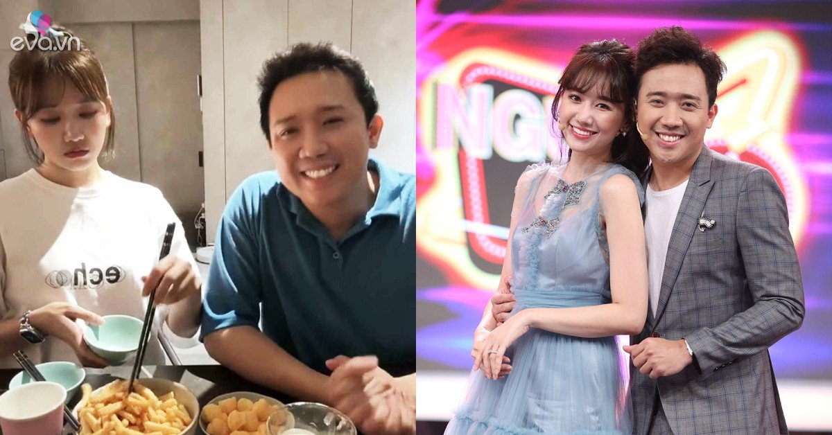 View - Trấn Thành tăng cân đến mức mặt biến dạng khi ngồi ăn cùng Hari Won, khác hẳn diện mạo trên sóng truyền hình