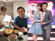 Giải trí - Trấn Thành tăng cân, mặt sưng phù khi ngồi ăn cùng Hari Won, khác hẳn diện mạo trên sóng truyền hình