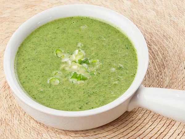 Cháo cải bó xôi thơm ngon