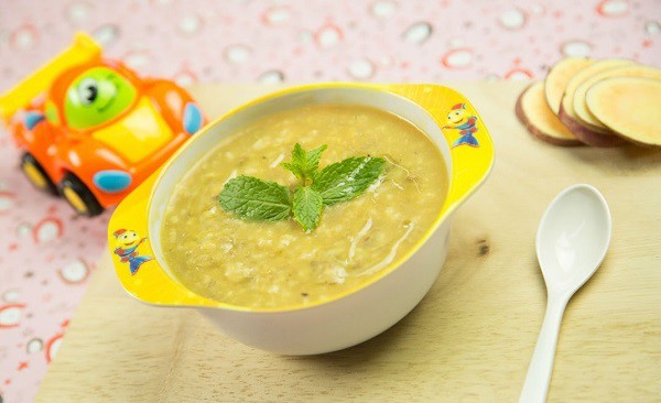 Cháo trứng dễ làm, bé ăn ngon