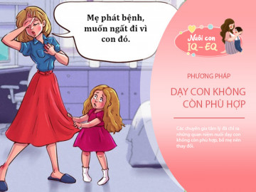 8 cách dạy con đã lỗi thời, bố mẹ thay đổi sớm cuộc đời con sẽ dễ dàng thành công