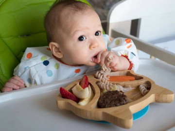 Thực đơn ăn dặm bé 7 tháng kết hợp ăn dặm kiểu Nhật và BLW dễ nấu, bé ăn nhanh thun thút