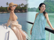 Đẹp - Khi bạn bè uống trà sữa, mẹ 4 con Jennifer Phạm mải mê khoe đường cong, tự nhận "trâu 1 nắng"