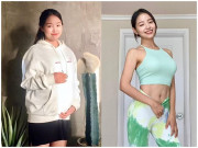 Bà bầu - Mẹ bỉm chia sẻ loạt bí quyết "đánh bay" 13kg sau khi sinh, trong đó có 1 việc phải nhờ chồng
