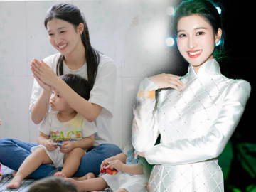 Kết thúc nhiệm kỳ, nàng Hậu tên Nhi chăm làm từ thiện, không mê xúng xính, chỉ mặc chân phương