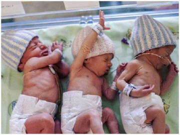 Loạt khoảnh khắc siêu yêu về các ca sinh 3 hiếm khi được nhìn thấy