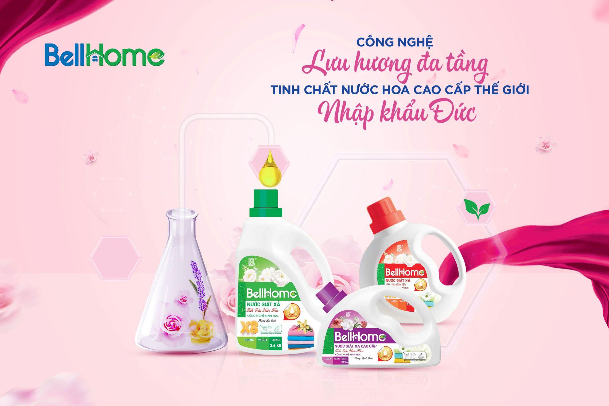 Bell Home với tinh chất nước hoa cao cấp thế giới nhập khẩu Đức