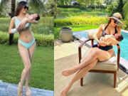 Yêu con - Hết khoe eo 42 ngày sau sinh, Phương Trinh Jolie tuyên bố cai sữa mẹ cho con sau 1 tháng