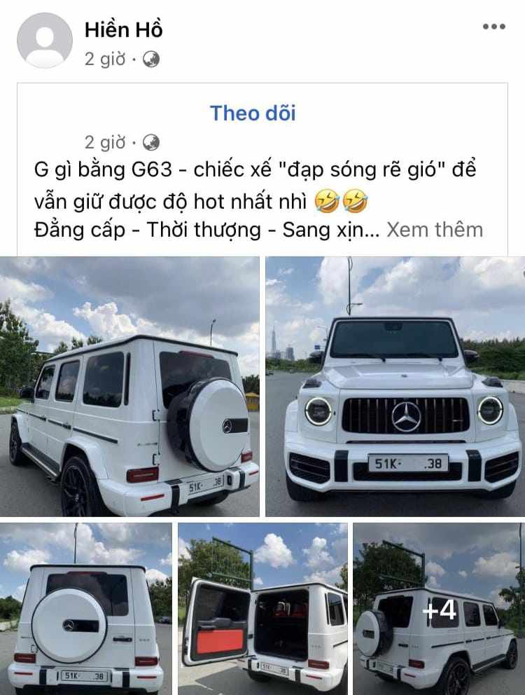 View - Hiền Hồ rao bán chiếc G63 được đại gia U60 tặng hậu khó trở lại showbiz