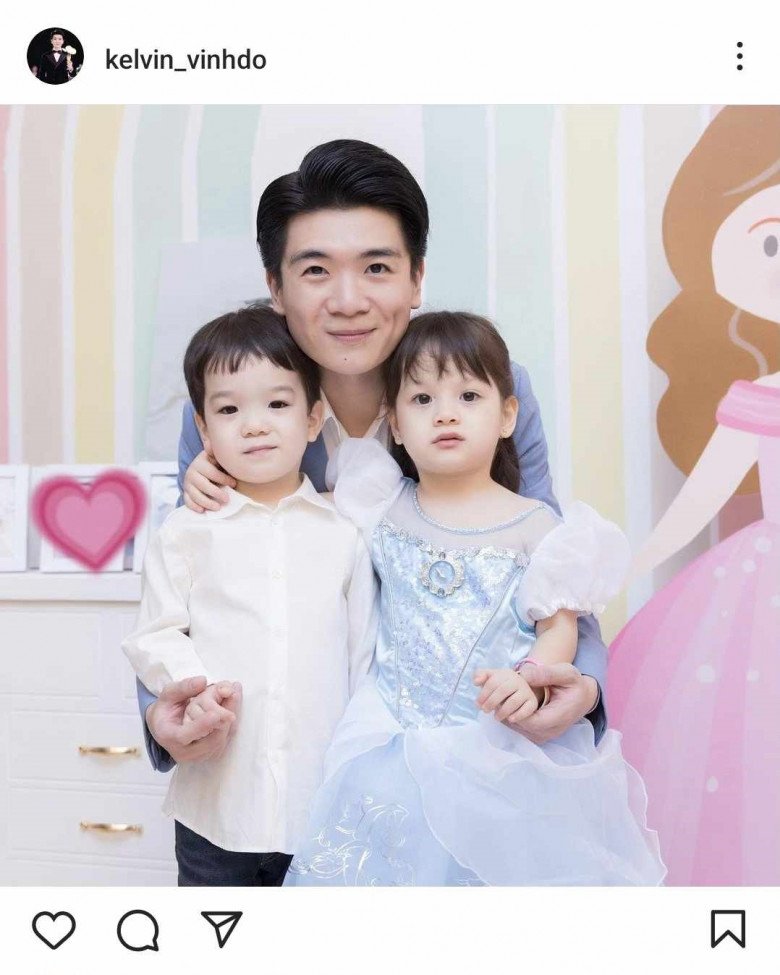 Thiếu gia Đỗ Quang Vinh đăng ảnh cùng con, nghi chụp tại tiệc đầy tháng ái nữ nhà Đỗ Mỹ Linh qua 2 chi tiết - 3