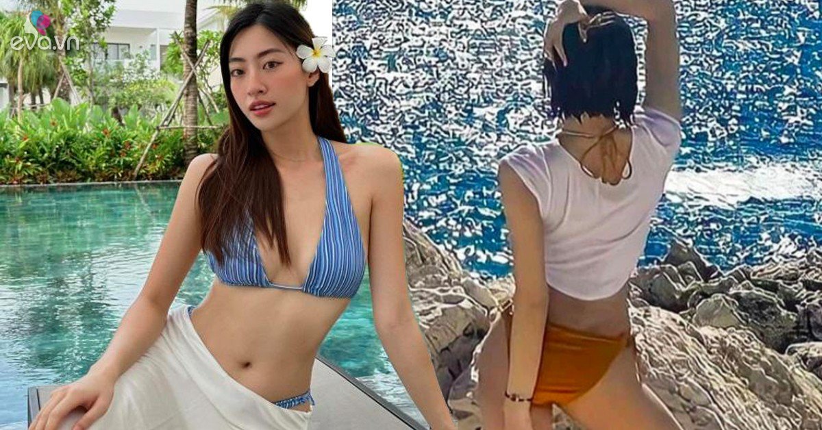 View - Danh tính mỹ nhân có tỉ lệ cơ thể 9 đầu đỉnh hơn Lương Thuỳ Linh, cả gan trái lời mẹ diện bikini