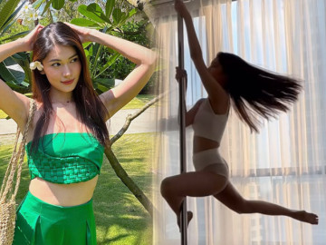 Á hậu kín đáo nhất nhì Việt Nam có lưng gù, vai xuôi, nhiều năm chữa dáng với "môn thể thao khêu gợi"