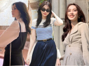 Thời trang - Dâu hào môn rục rịch "lên đồ" chào thu, combo vừa sang vừa nịnh dáng, không đụng hàng