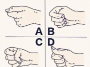 Eva tám - Trắc nghiệm tâm lý: Bạn nắm tay theo cách nào?