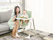 Làm mẹ - Dắt túi kinh nghiệm lựa chọn ghế ăn dặm cho bé cực hữu ích, đơn giản