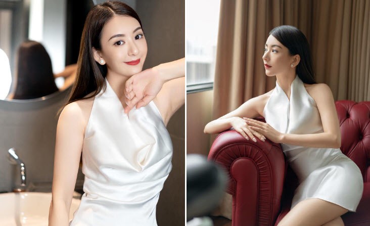 View - Vợ kém 22 tuổi của Quách Phú Thành làm mẹ 2 con được khen trẻ đẹp như búp bê