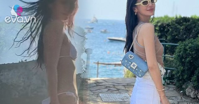 View - Ảnh mặc áo tắm cực hiếm của Angelababy mới đây, ngắm là hiểu vì sao ai cũng mê như điếu đổ