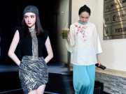 Thời trang - Quẳng hết hàng hiệu xa hoa, Hương Giang đi chùa mặc khéo, kín bưng đẹp nền nã