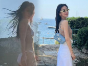 Thời trang - Ảnh mặc áo tắm cực hiếm của Angelababy mới đây, ngắm là hiểu vì sao ai cũng "mê như điếu đổ"