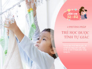 Nuôi con IQ EQ - 4 phương pháp dạy con tự giác làm bài tập, biết dậy sớm và đi ngủ đúng giờ rất cần cho năm học mới