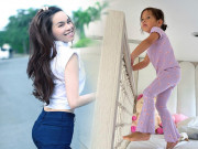 Thời trang - Lisa 2 tuổi là "bản sao thời trang" của mẹ, mặc chiếc quần Hồ Ngọc Hà mê nhất