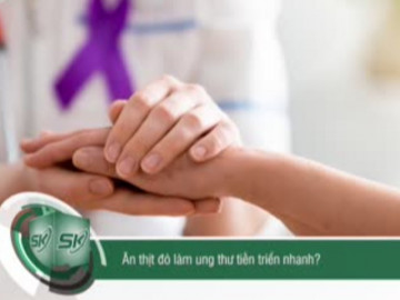 Ăn thịt đỏ có làm ung thư tiến triển nhanh?