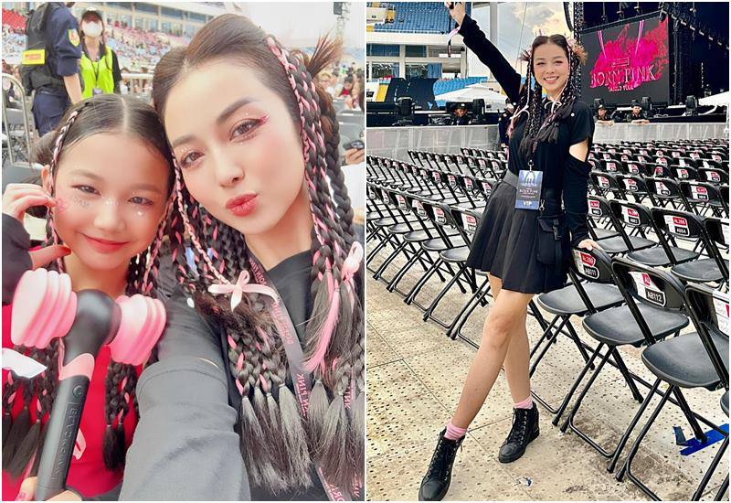 Một số hình ảnh mới đây nhất cho thấy Hoa hậu Jennifer Phạm đưa con gái đi tham sự buổi biểu diễn văn nghệ ở trường hoặc xem show âm nhạc nổi tiếng.
