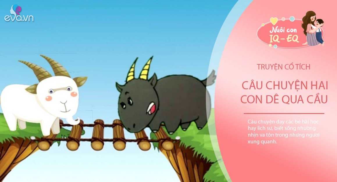 Gallery - Truyện cổ tích: Hai con dê qua cầu