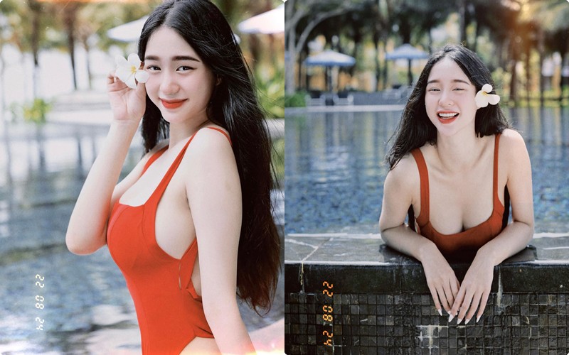 Thời gian gần đây cô ít tung hình bikini hơn so với trước.
