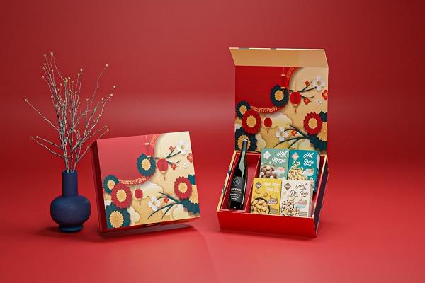 Giá trị tinh thần và vật chất được truyền tải trong hộp quà Tết doanh nghiệp