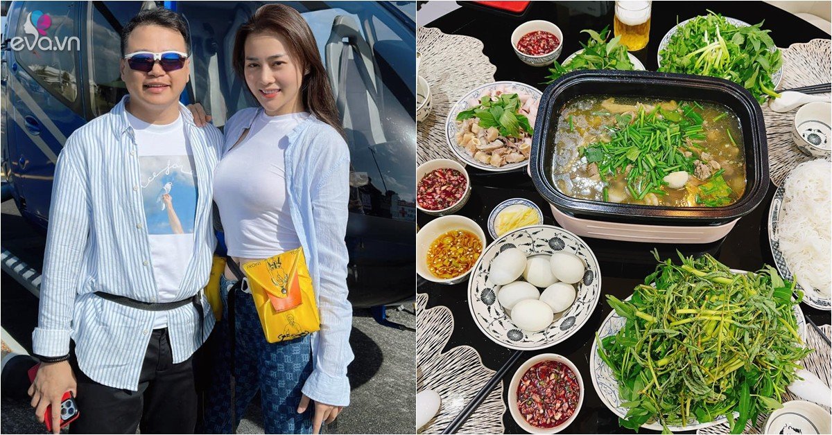 View - Phương Oanh tự nấu lẩu ngon, khoe luôn công thức đánh tiết canh: Shark Bình chỉ thốt lên một câu!