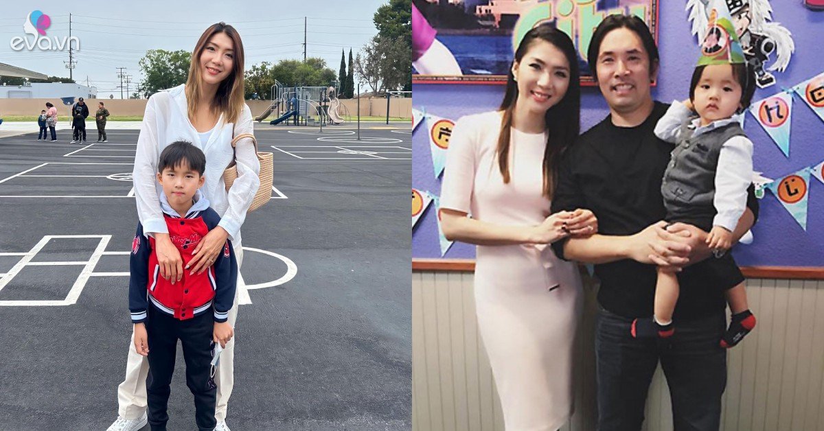 View - Con trai Ngọc Quyên nhập học trường Mỹ, ngoại hình lên 8 tuổi thành tâm điểm vì giống bố Việt kiều như đúc