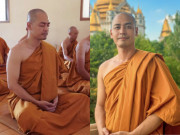 Giải trí - MC Phan Anh khoe đẹp trai nhờ đi tu nhưng bị nói "làm màu" vì xuất gia 9 ngày, con khóc khi thấy bố trọc đầu