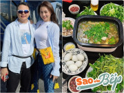 Bếp Eva - Phương Oanh tự nấu lẩu ngon, khoe luôn công thức đánh tiết canh: Shark Bình chỉ thốt lên một câu!