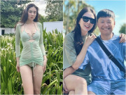 Giải trí - BTV xinh nhất VTV diện đồ gợi cảm làm bạn bè nhìn mà "tê hết người", ảnh mới bên chồng thiếu gia gây chú ý