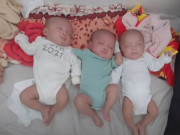 Tin tức - Ca sinh 3 hy hữu tại Bình Phước: Mẹ đặt tên "nghe như đùa" nhưng ẩn chứa ý nghĩa đặc biệt