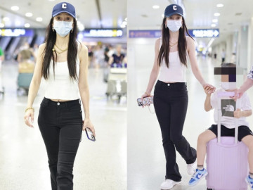 Ngắm ảnh người qua đường chụp Angelababy và con trai, vợ cũ Huỳnh Hiểu Minh đã lừa dối khán giả bao năm nay?