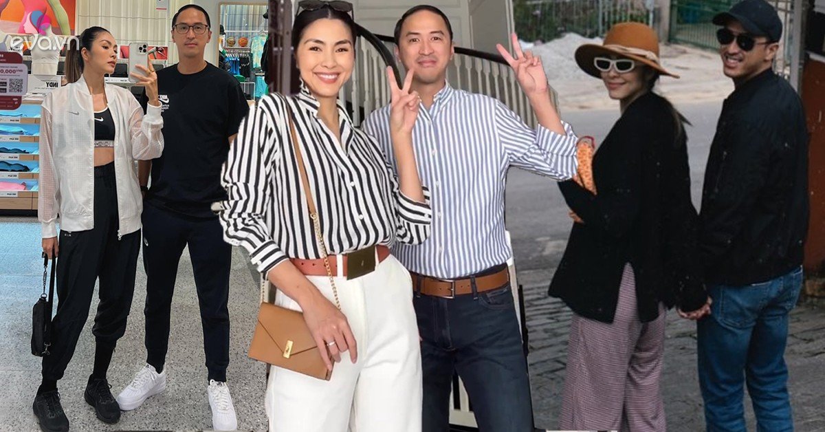 View - Louis Nguyễn hơn 10 năm vẫn cuồng vợ như thuở mới yêu, hễ sánh đôi là ăn mặc đồng điệu